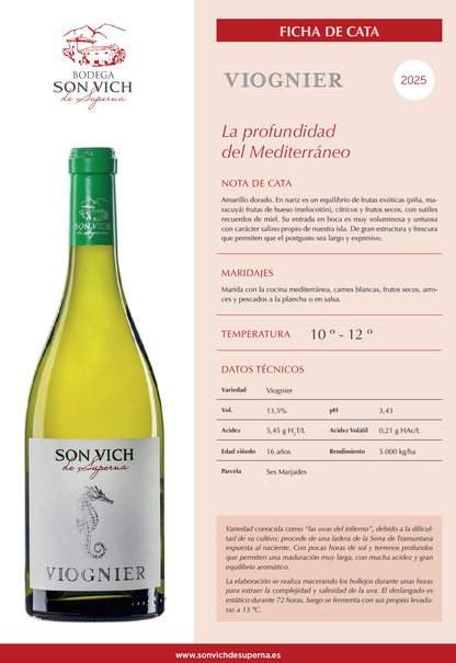 Son Vich De Superna Viognier Joven 2025